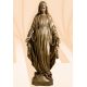 Figura Matka Boża Niepokalana 180 cm (włoskie złoto jasne)