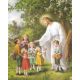 Obrazek 20x25 - Jezus i dzieci
