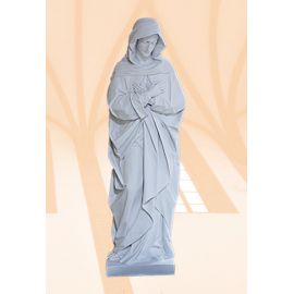 Figura Matka Boża Bolesna biała - 100 cm