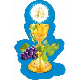 Emblemat na Boże Ciało 50x70 cm - wzór eucharystyczny (9)