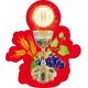 Emblemat na Boże Ciało 35x50 cm - wzór eucharystyczny (10)