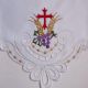 Obrus ołtarzowy haftowany - wzór eucharystyczny (91)
