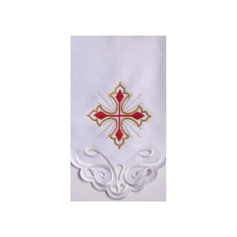 Obrus ołtarzowy haftowany - wzór eucharystyczny (136)