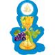 Emblemat na Boże Ciało 35x50 cm - wzór eucharystyczny (11)