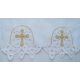 Obrus ołtarzowy haftowany - wzór eucharystyczny (181)