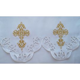 Obrus ołtarzowy haftowany - wzór eucharystyczny (190)
