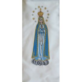 Stuła haftowana Matka Boża Fatimska