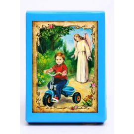 Puzzle religijne dla dzieci 40 elementów Anioł Stróż (7)
