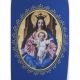 Ornat Maryjny Matka Boża z dzieciątkiem na tronie