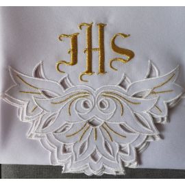 Obrus ołtarzowy haftowany - wzór eucharystyczny (151)