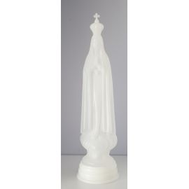 Butelka na wodę święconą - Matka Boża z dzieciątkiem biała