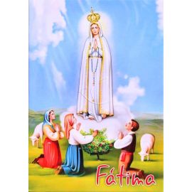Matka Boża Fatimska - Ikona dwustronna format A5 (3)