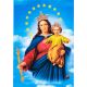 Matka Boża Wspomożycielka Wiernych - Ikona dwustronna z modlitwą format A5