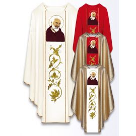 Ornat z wizerunkiem św. Ojca Pio