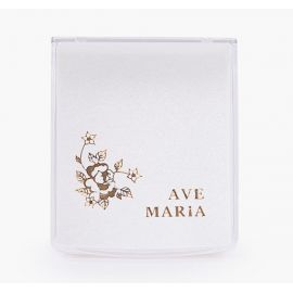 Pudełko na różaniec Ave Maria + róża