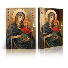 Ikona Święta Anna z Matką Bożą (2)