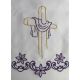 Obrus ołtarzowy haftowany - wzór eucharystyczny (213)