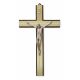 Krzyż drewniany inkrustowany metalem (3)