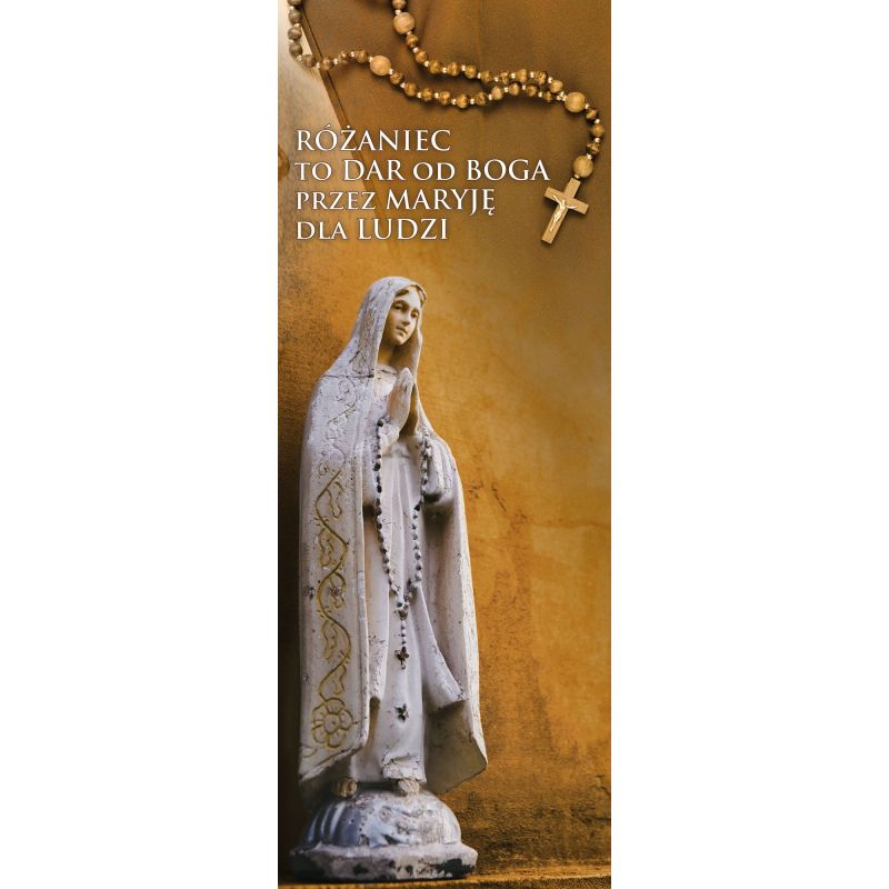 Baner Różaniec to dar od Boga przez Maryję dla ludzi