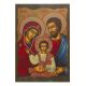 Święta Rodzina - Ikona dwustronna z modlitwą format A5 (brokat)