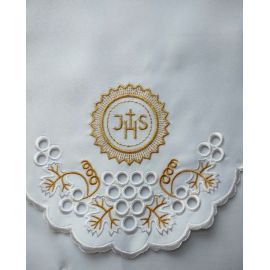 Obrus ołtarzowy haftowany - wzór eucharystyczny (125)