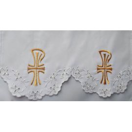 Obrus ołtarzowy haftowany - wzór eucharystyczny (137)