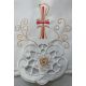 Obrus ołtarzowy haftowany - wzór eucharystyczny (220)