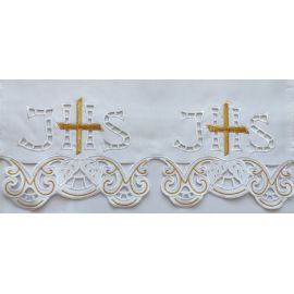 Obrus ołtarzowy haftowany - wzór eucharystyczny (126)