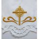 Obrus ołtarzowy haftowany - wzór eucharystyczny (107)