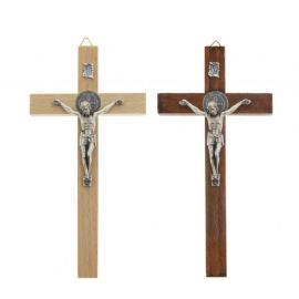 Krzyż św. Benedykta drewniany - 16 cm