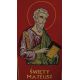 Stuła haftowana z wizerunkiem - Święty Mateusz