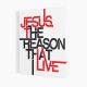 Obraz napis angielski - Jesus the reason that I live (34)