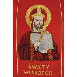Ornat gotycki haftowany Święty Wojciech