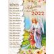 Kalendarz katolicki z Aniołem Stróżem na rok 2021 - wiszący, format A4