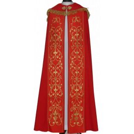 Kapa haftowana - IHS kolory liturgiczne (2)
