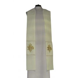Kapa haftowana ecru - ornament (4)