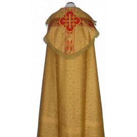 Kapa liturgiczna rozeta miodowa