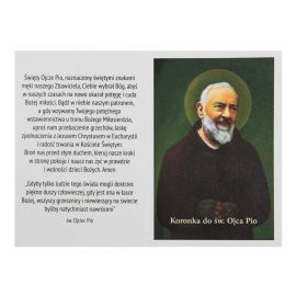 Koronka do św. Ojca Pio + różaniec