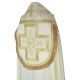 Kapa rzymska, kolory liturgiczne - tkanina żakard (10)