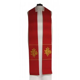 Kapa haftowana IHS - kolory liturgiczne (50)
