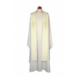 Stuła haftowana do koncelebry - kolory liturgiczne (2)