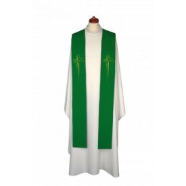 Stuła haftowana do koncelebry - kolory liturgiczne (2)