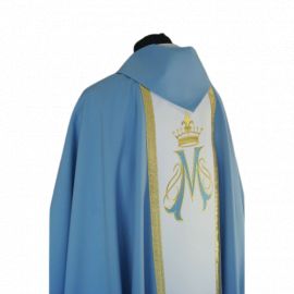Ornat gotycki Maryjny haftowany (22)