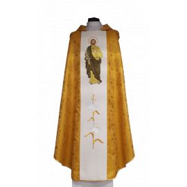 Ornat haftowany z wizerunkiem Świętego Józefa - rozeta  (8)