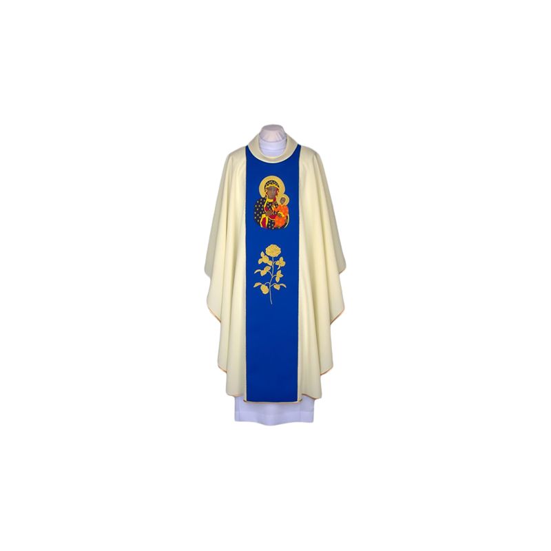 Ornat Maryjny z wizerunkiem Matki Boskiej Częstochowskiej (130)