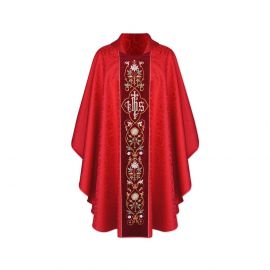 Ornat gotycki IHS  żorżeta - kolory liturgiczne (15)