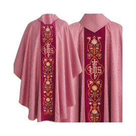 Ornat gotycki IHS  żorżeta - kolory liturgiczne (15)