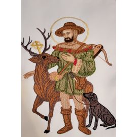 Ornat haftowany św. Hubert
