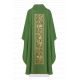 Ornat haftowany z symbolem kielicha eucharystycznego - zielony (H12)