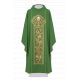 Ornat haftowany z symbolem kielicha eucharystycznego - zielony (H12)
